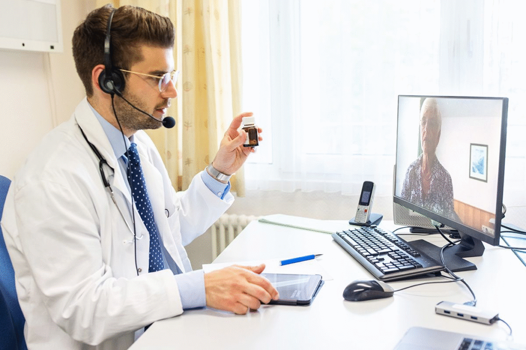 Telehealth for Seniors on Medicare image